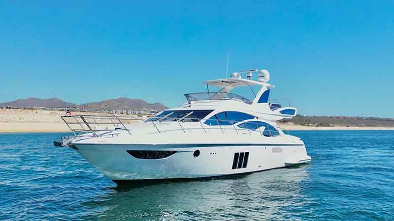 Luxury private yacht charter rental in Cabo San Lucas for VIP groups